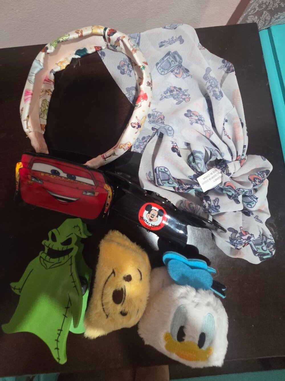 7 Disney hair pieces